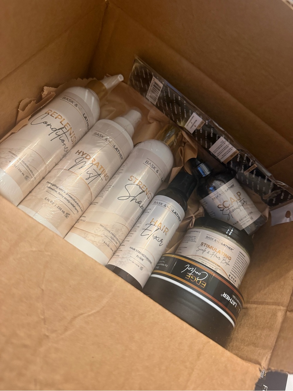Hair Care Set — White Hydrating & Strengthening Collection